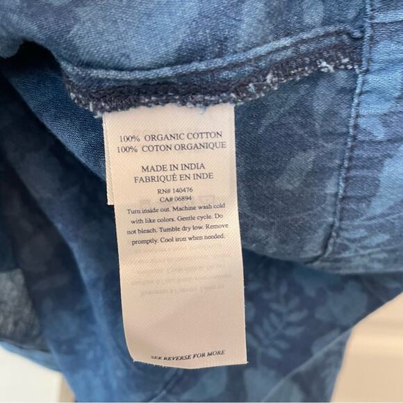 Faherty Bodhi Ruffle Top - Picture 7 of 8